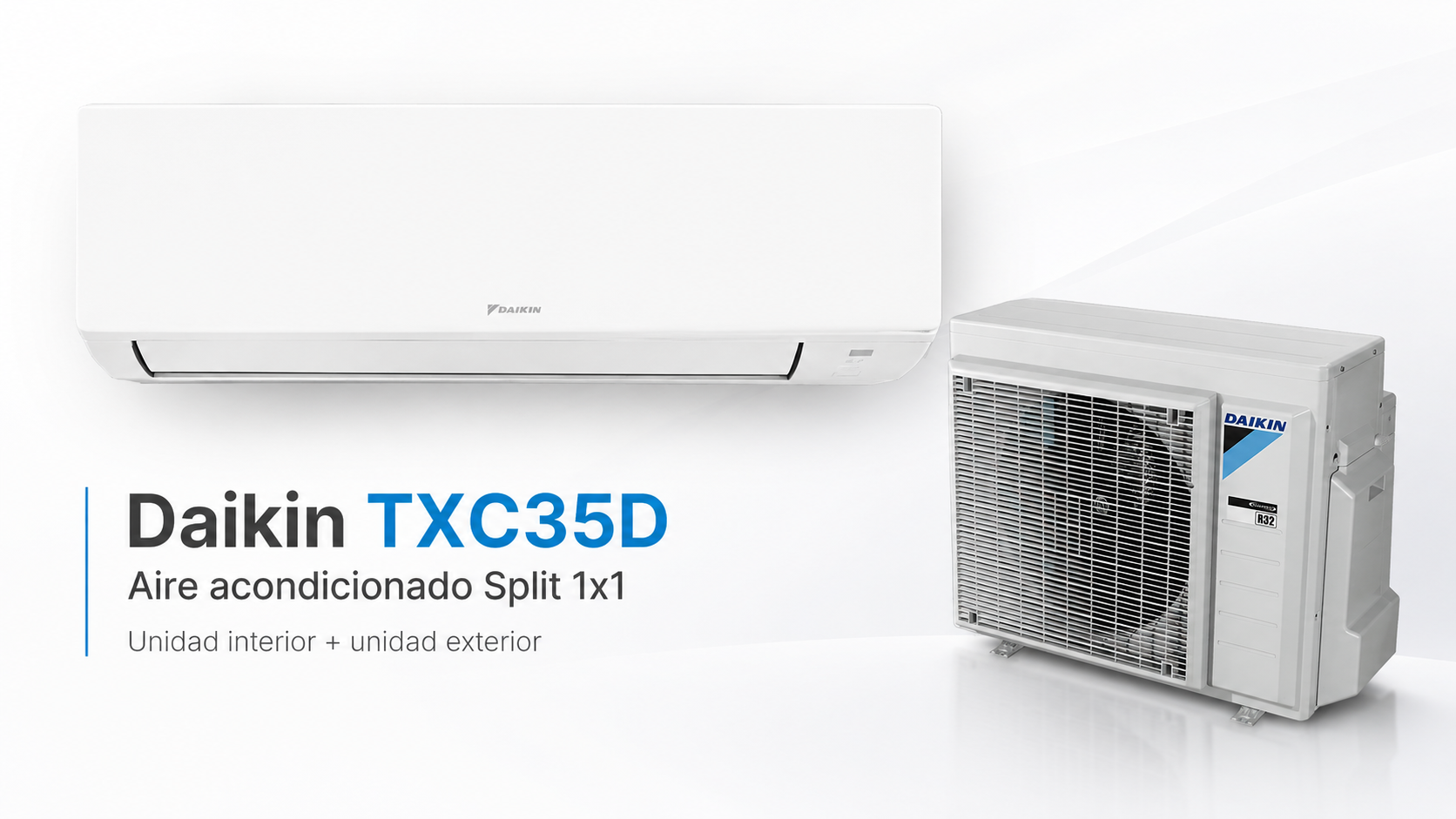 Daikin TXC35D Split 1x1