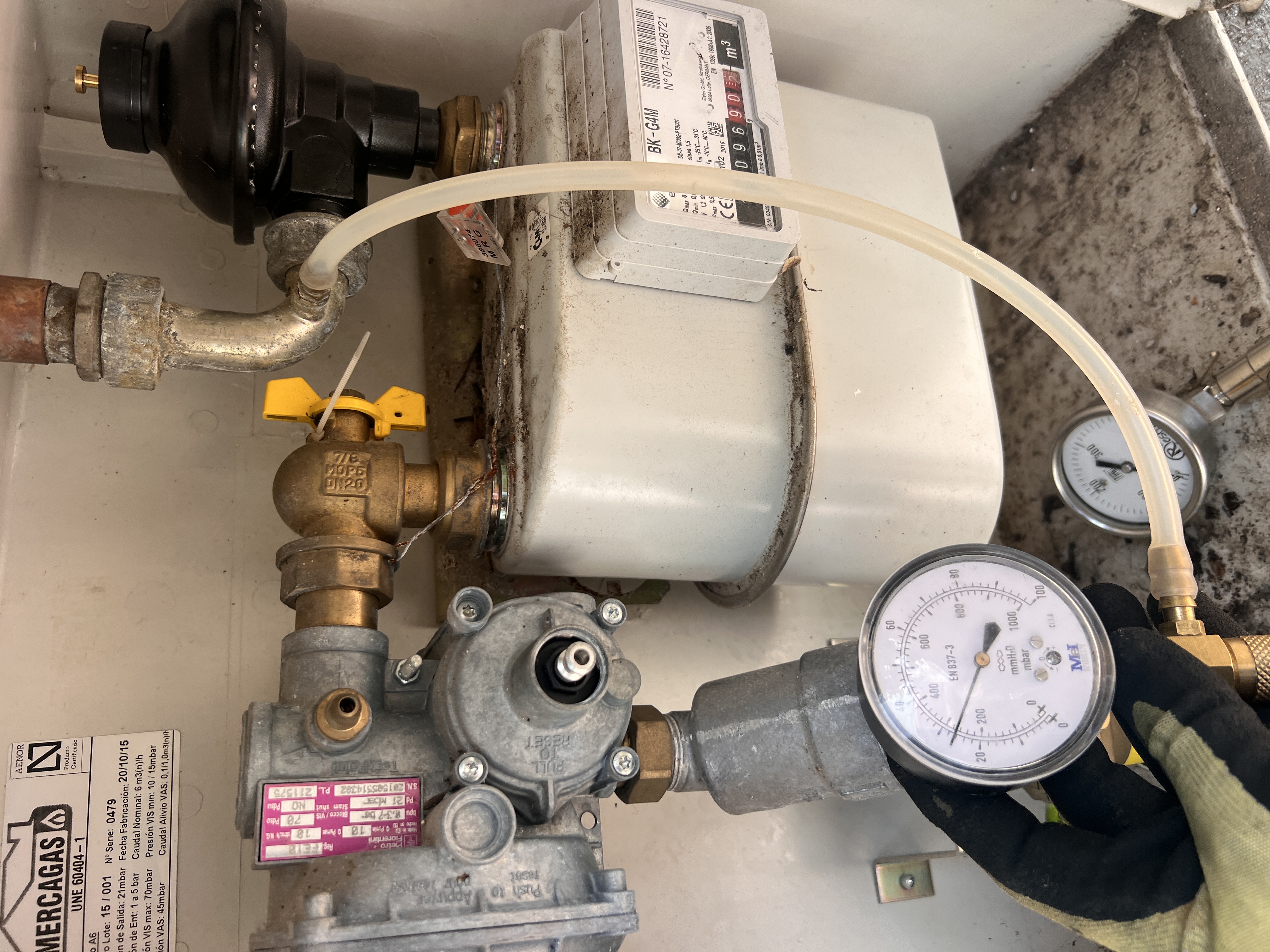 Instalación de gas en Madrid