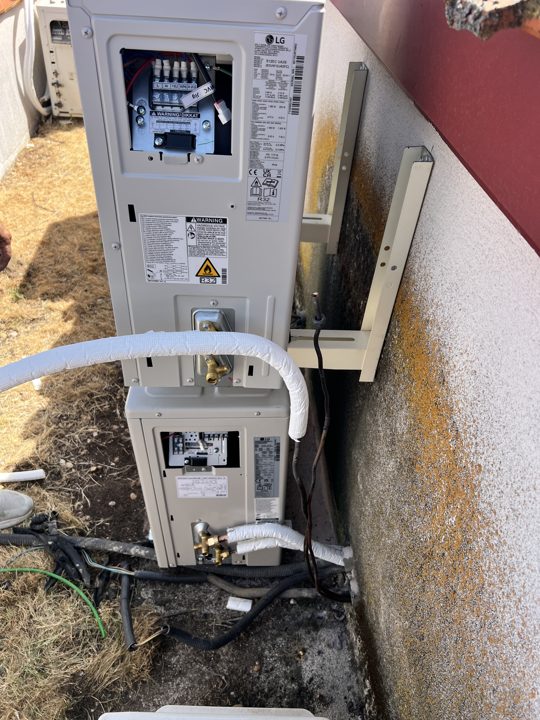 Instalación de aire acondicionado split en salón